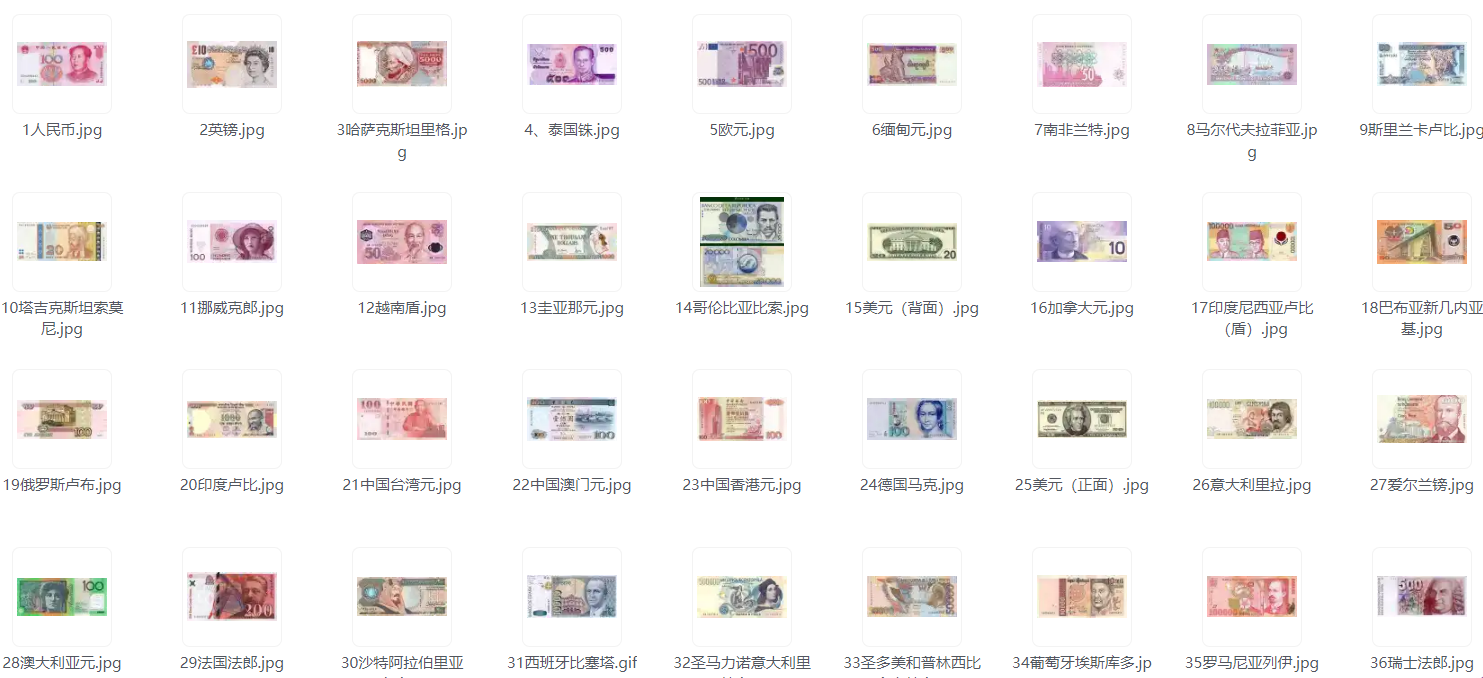 世界各国钱币图片应该有帮助吧！-颜夕资源网-第18张图片